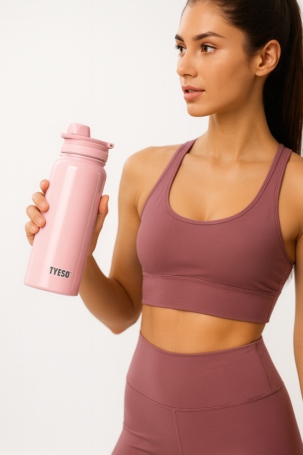 Garrafa Térmica Solaris x TYESO – Leve, Durável e Feita para o Movimento