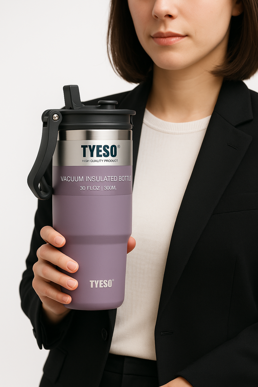 Garrafa Térmica Solaris x TYESO D10125 – Alta Capacidade e Isolamento Premium