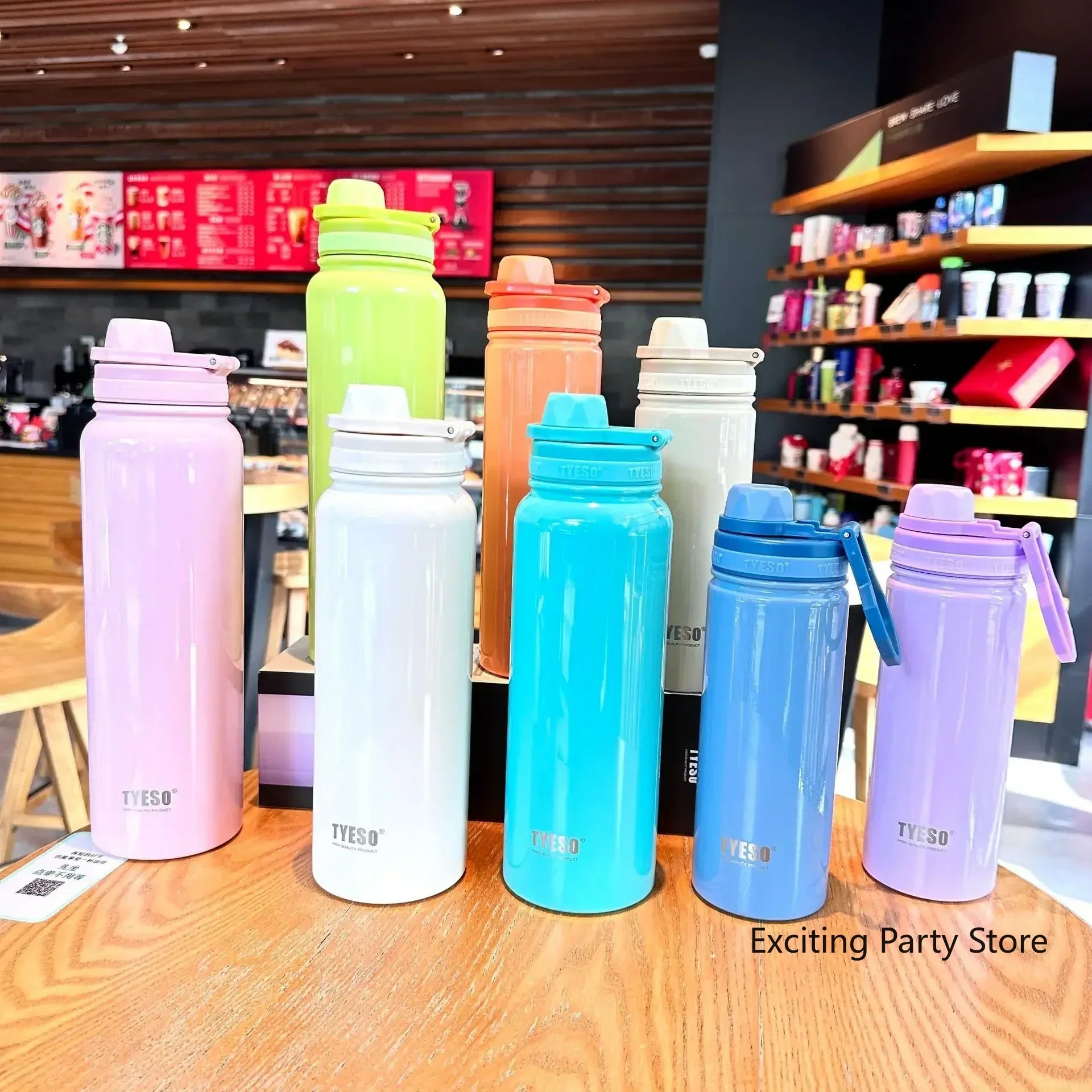 Garrafa Térmica Solaris x TYESO – Leve, Durável e Feita para o Movimento