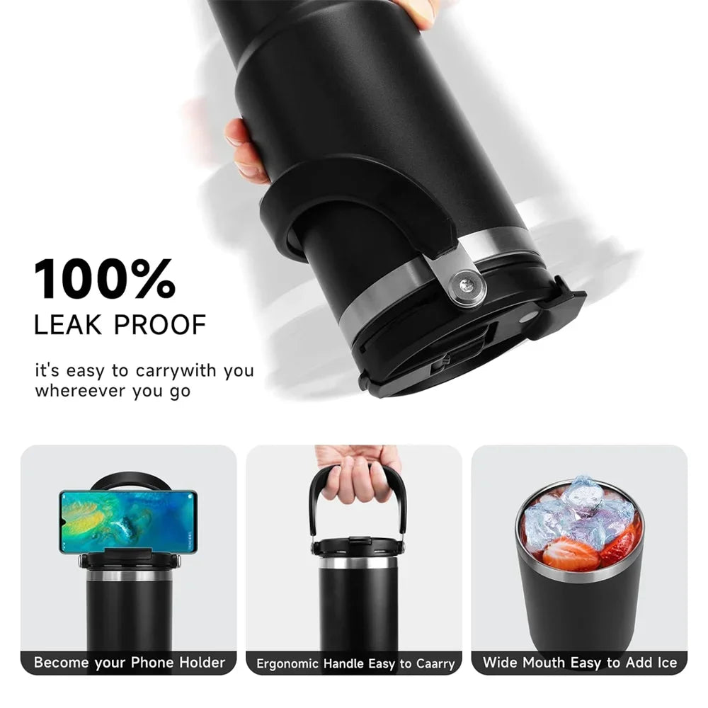 Garrafa Térmica Solaris x TYESO D10125 – Alta Capacidade e Isolamento Premium