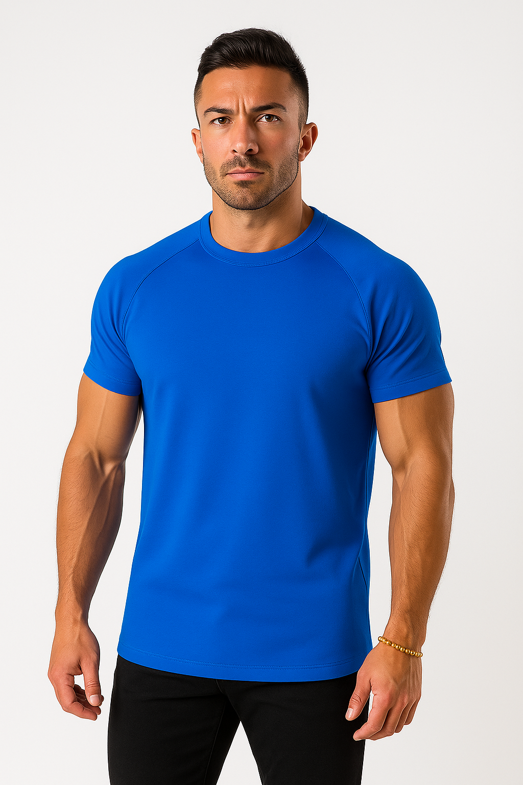 Camisa justa esporte masculina