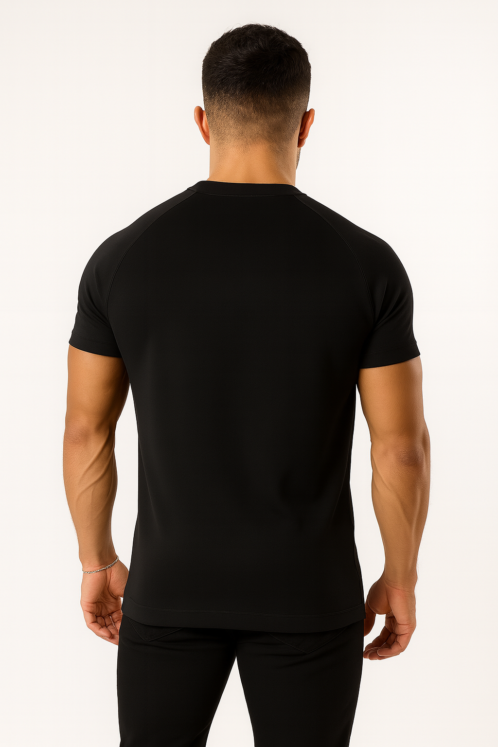 Camisa justa esporte masculina