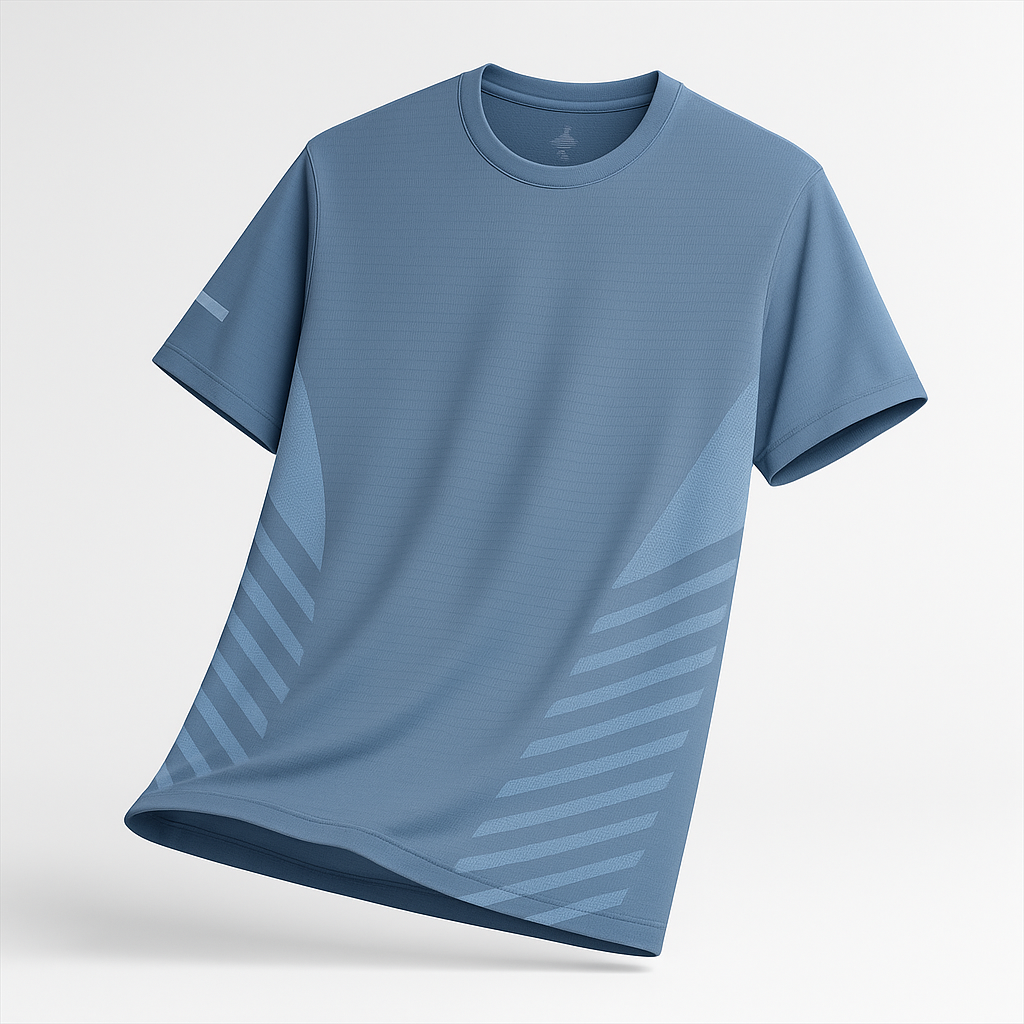 Camisa leve de corrida masculina