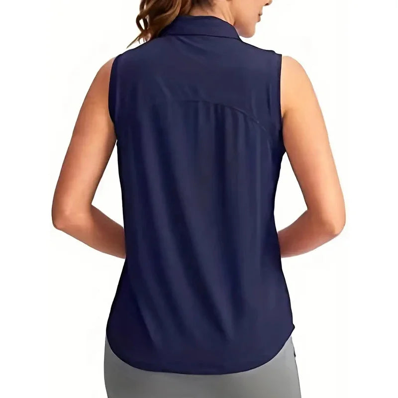 Sean Tsing®  Solaris Tennis Polo Feminina